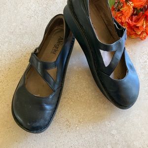 Alegria Black Mary Janes